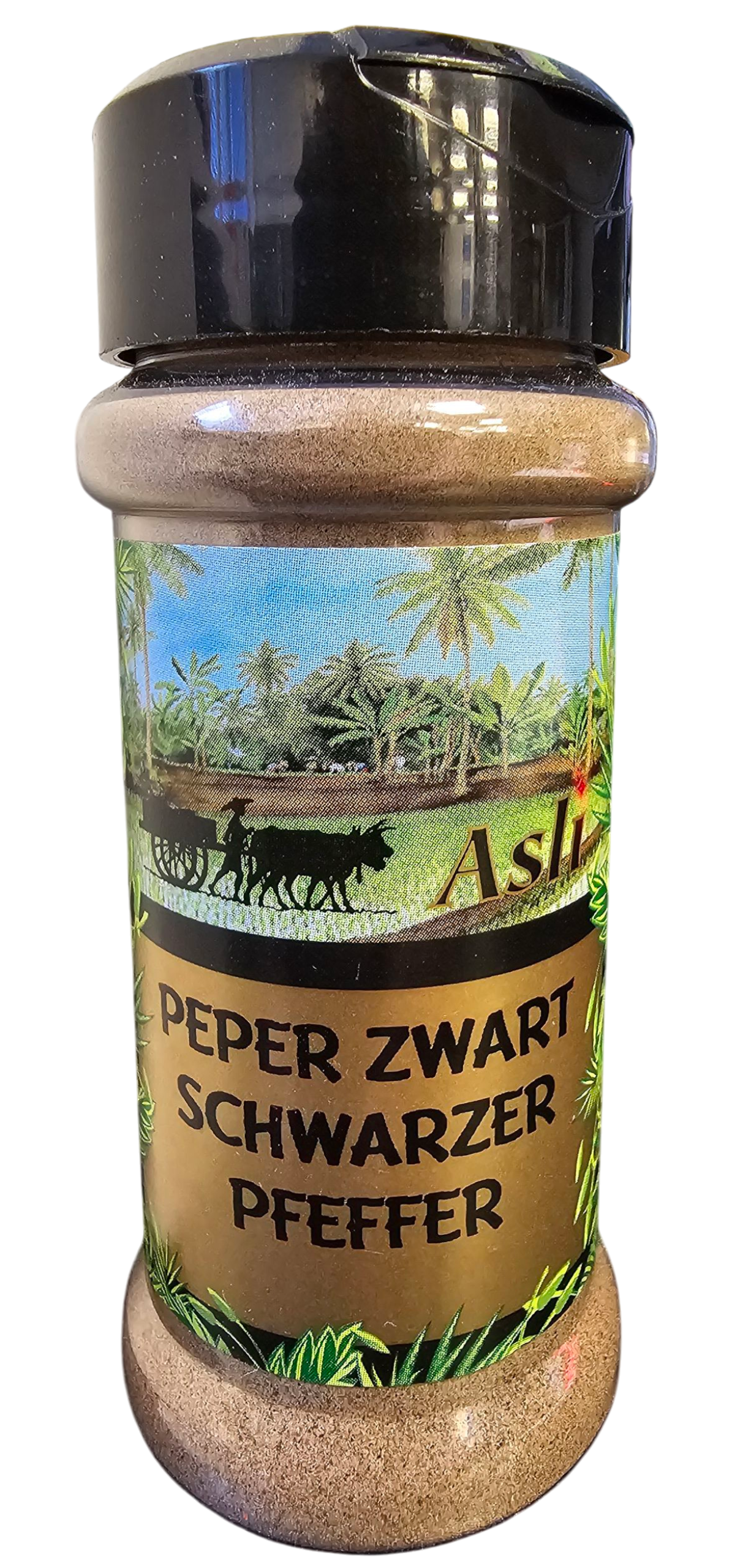 Peper Zwart powder 55g (Asli Brand)-Photoroom