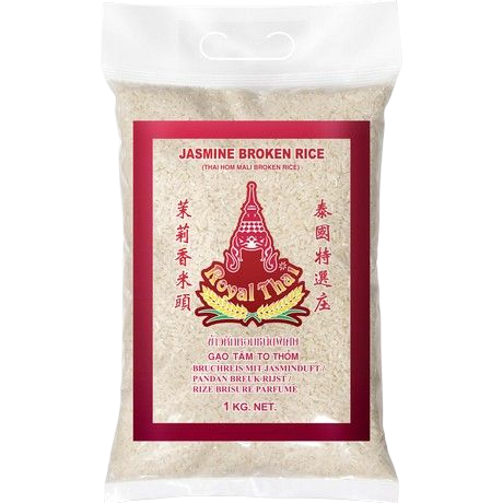 Jasmin Broken rice 1kg (Royal Thai Brand)