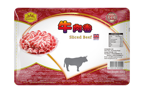 Hong's Sliced Beef 400g