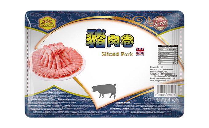 Hong's Sliced Pork 400g