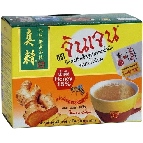 GINGEN Instant Ginger with Honey (12x18g)