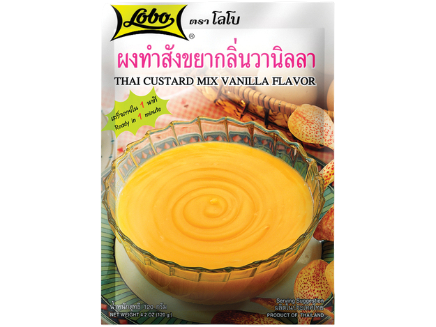 Thai Custard Mix Vanilla Flavor 120g Lobo