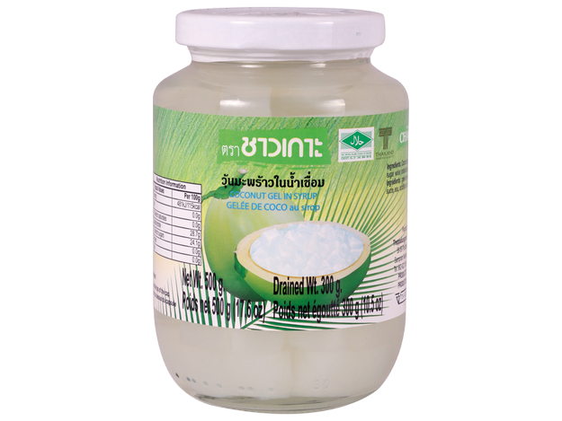Coconut Gel in Syrup 300g (Chaokoh Brand)
