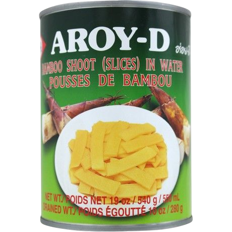 ฺBamboo Shoot (Slices) in Water Aroy-D 540g