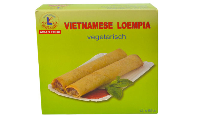 Vietnamese Loempia Vegetarisch rauw 12 STUKS