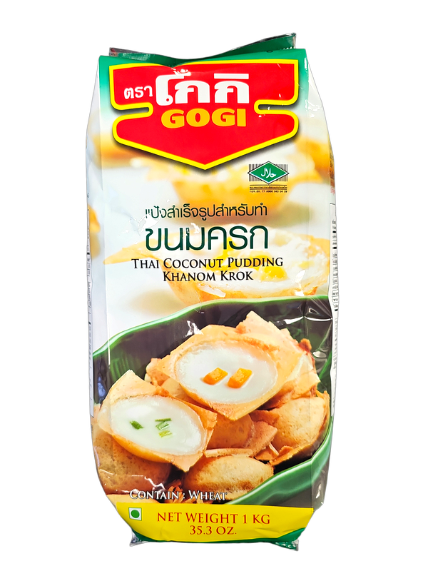 Gogi Thai Coconut Pudding Khanom Krok 1kg (1)