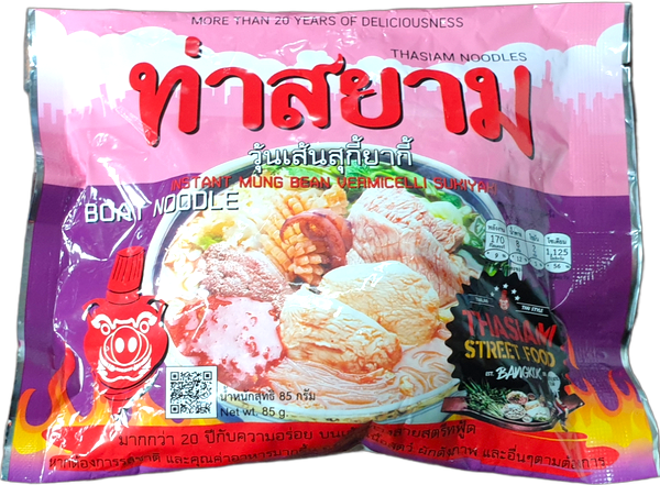 Instant Mung Bean Vermicelli Sukiyaki 85g( Thasaim Brand)
