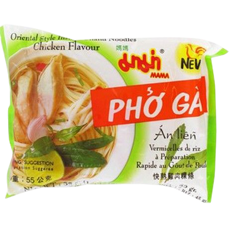 MAMA Pho Bo Instant Rice Noodles chicken 55g