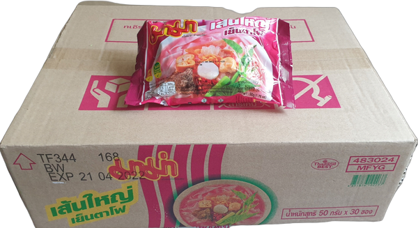 Instant Flat Noodles Yentafo 30PKx50g(Mama Brand)