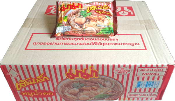 Instant Rice Noodles Moo Nam Tok 30PKx55g (Mama Brand)