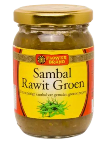 Sambal Rawit Groen 200g (Flower BRAND)