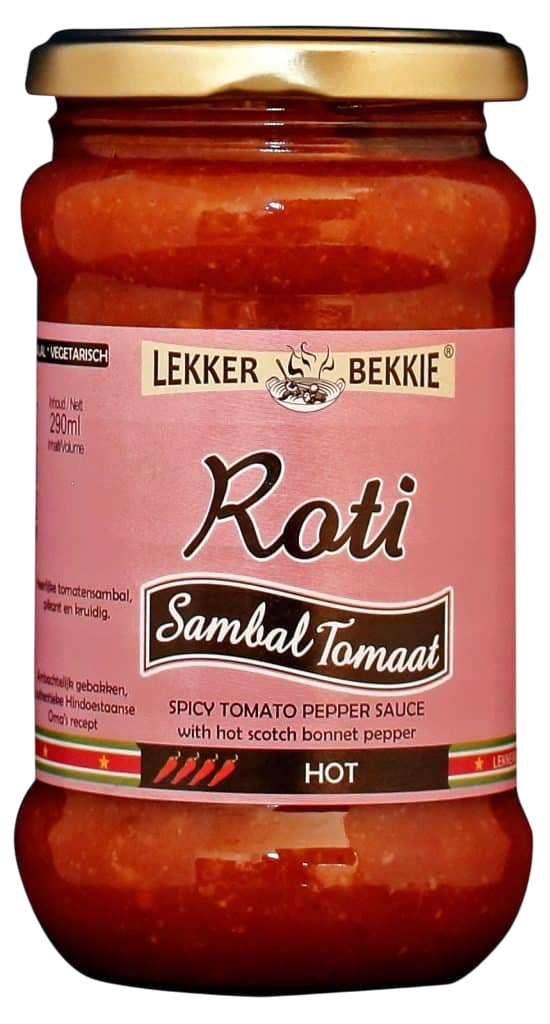 Roti Sambal Tomaat 290ml (LEKKER-BEKKIE Brand)