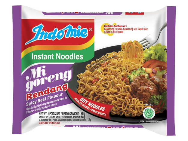 Indo Mie Mi Goreng Rendang Spicy Beef 80g