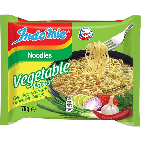 Instant Noodles Vegetable 75g (Indomie Brand)