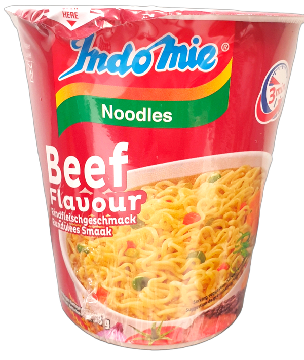 Instant Noodle Cup Beef 58g (Indomie Brand)