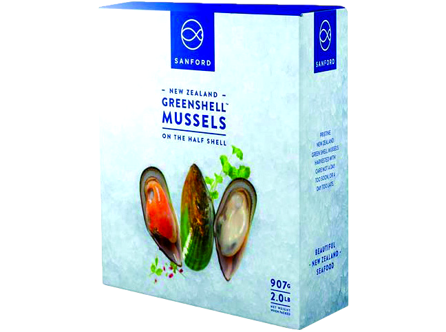Mosselen Half Shell New Zealand 800g