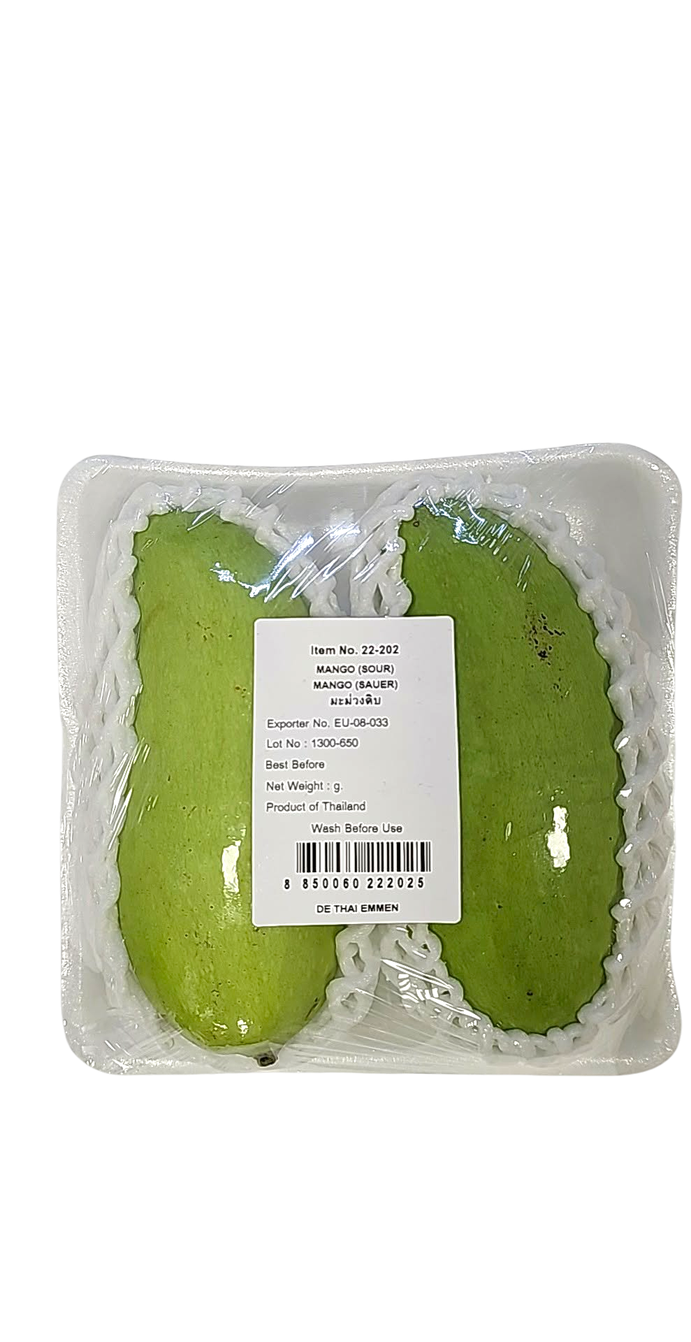 Thai Green Mango (Sour) 24eu_kg