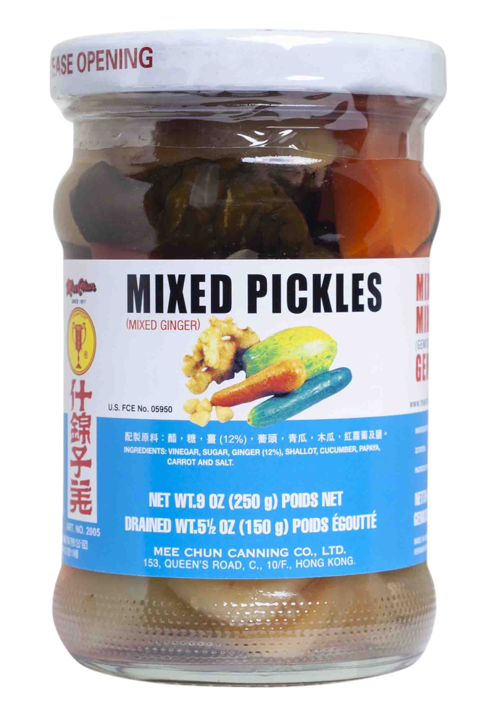 Mee Chun Mixed Pickles 250g