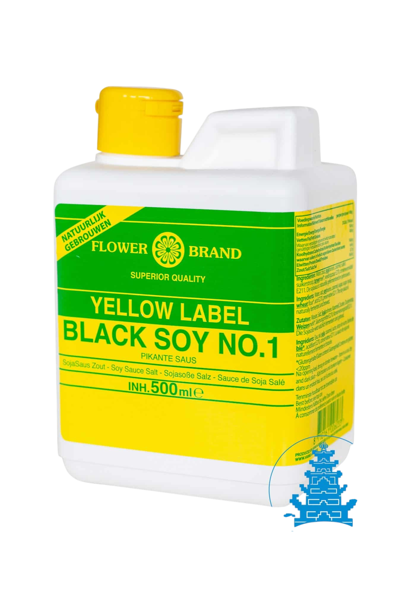 Flower Brand Yellow Label Black Soy No.1 500ml