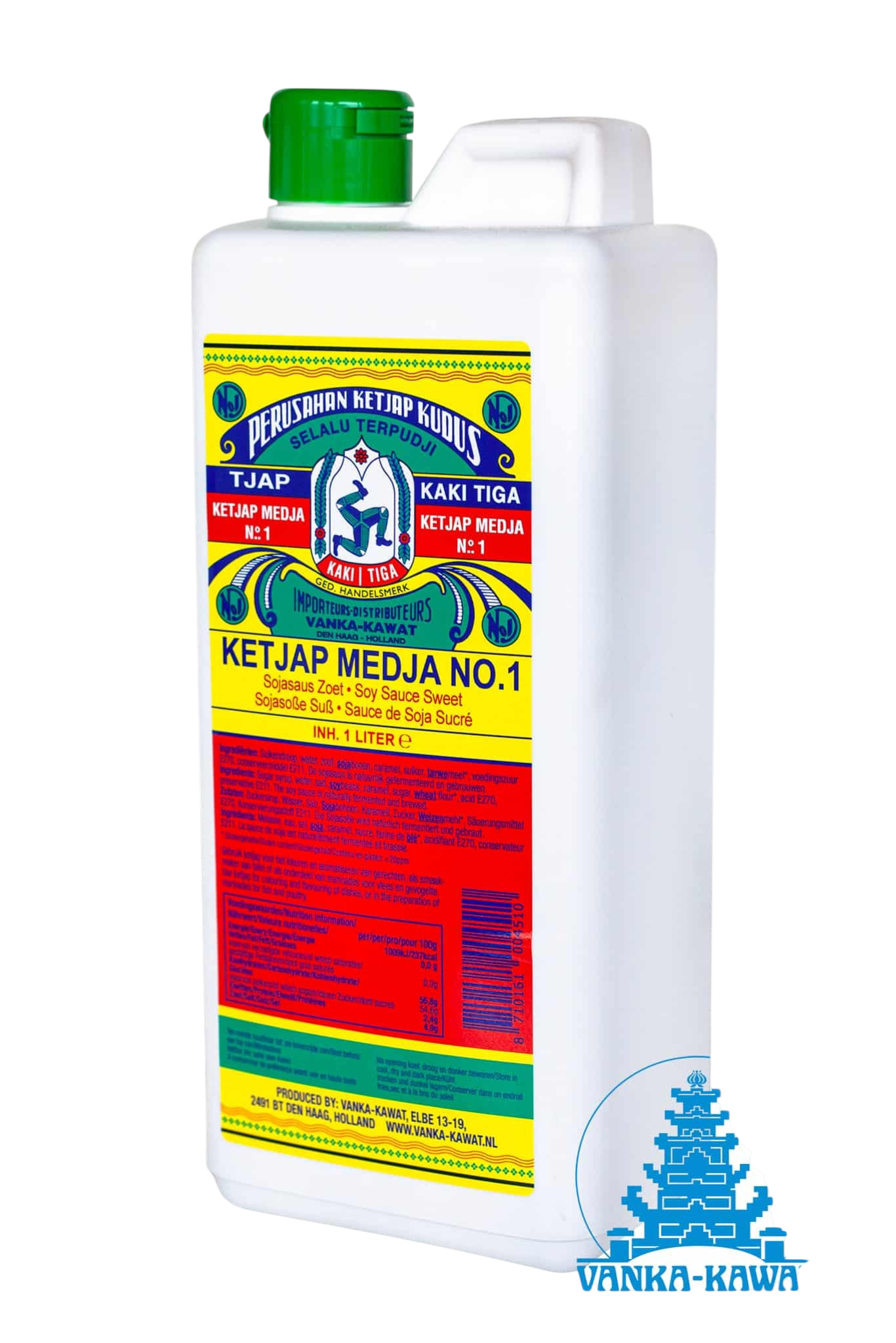 Ketjap Kaki Tiga Medja No.1  1L