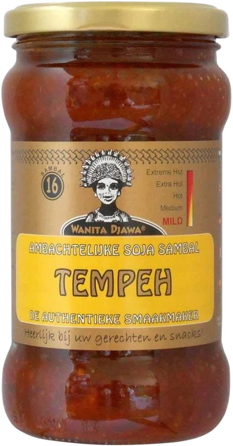 Sambal Tempeh 290ml (WANITA-DJAWA BRAND) 