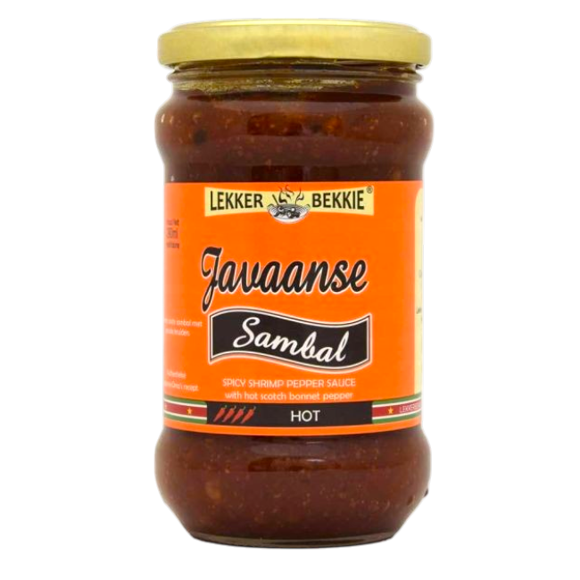Sambal Javaanse 290ml (LEKKER-BEKKIE Brand) (1)