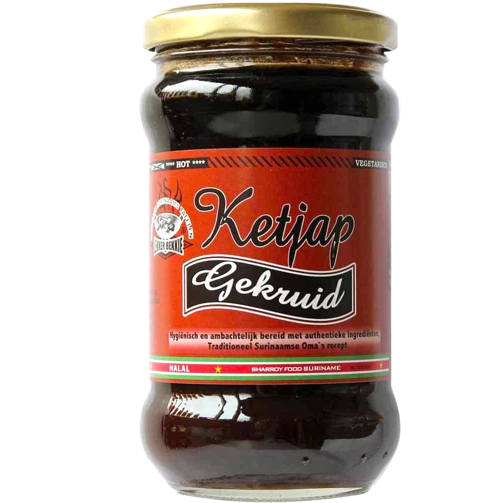 Surinaamse Ketjap Gekruid 290ml (LEKKER-BEKKIE BRAND)