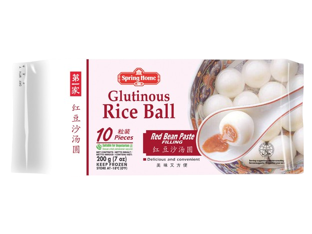 Glutinous Rice Balls & Red Bean Paste  200 G Spring Home