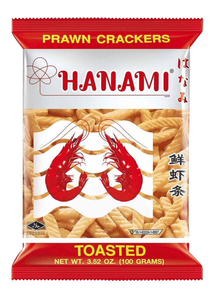 Hanami Prawn Crackers 100g