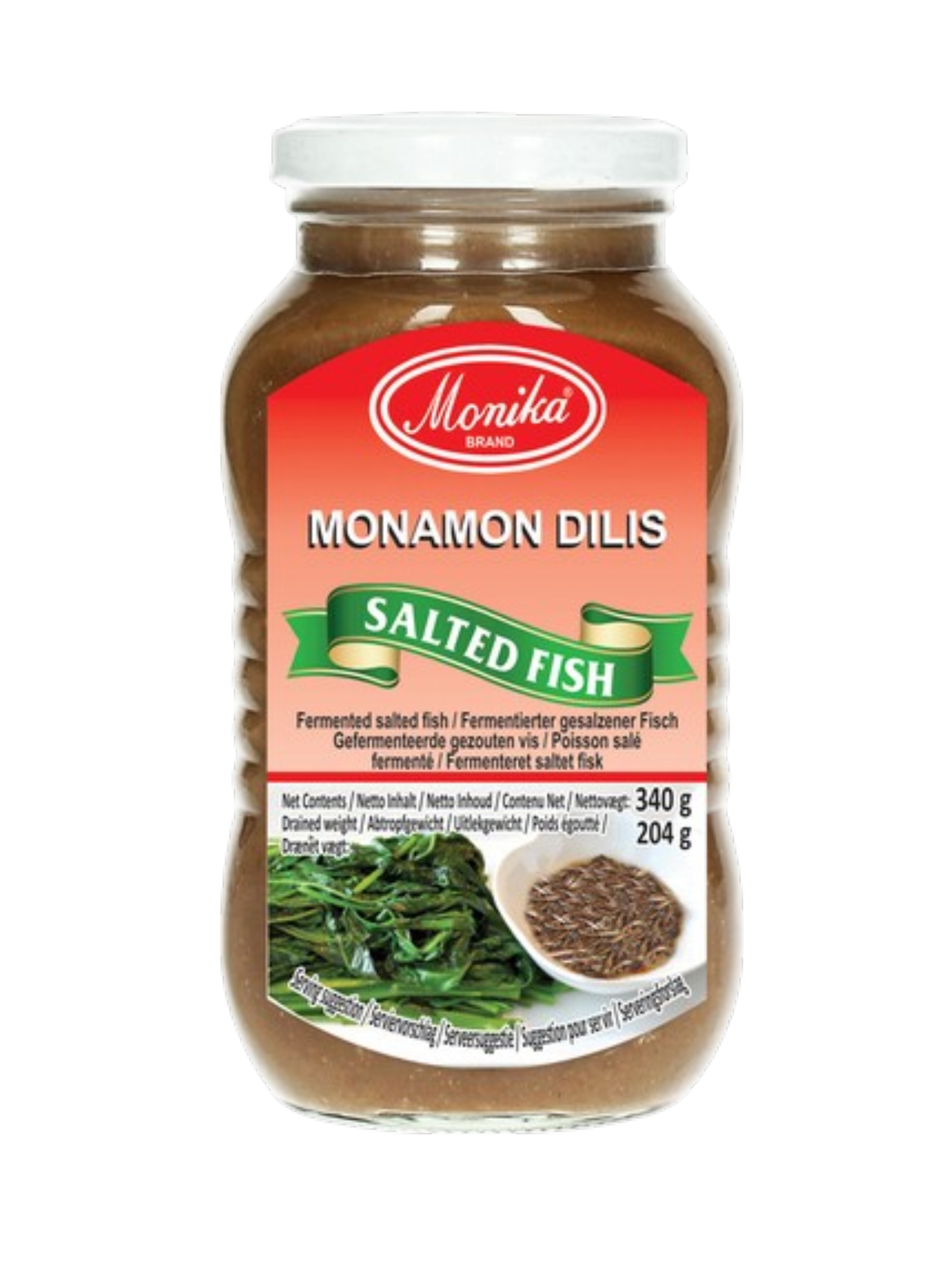 Fermented Salted fish Monika 340g